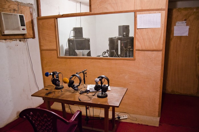 Cestos radio studio - Together Liberia